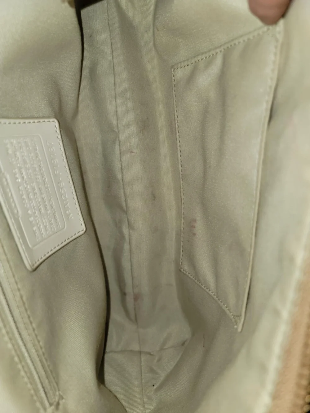 *READ* Coach Snaphead Demi Satin Shoulder Bag - Picture 10 of 14